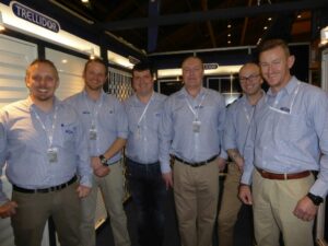 An image of the Trellidor staff in Sweden.