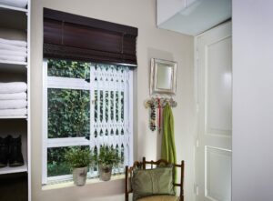 An image of retractable security for windows.