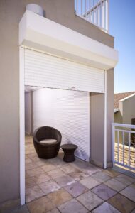 An image of roller shutters - care guide