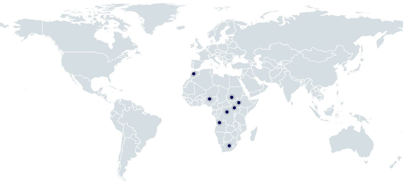 Trellidor franchises map